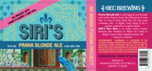 Siri's Prana Blonde Ale